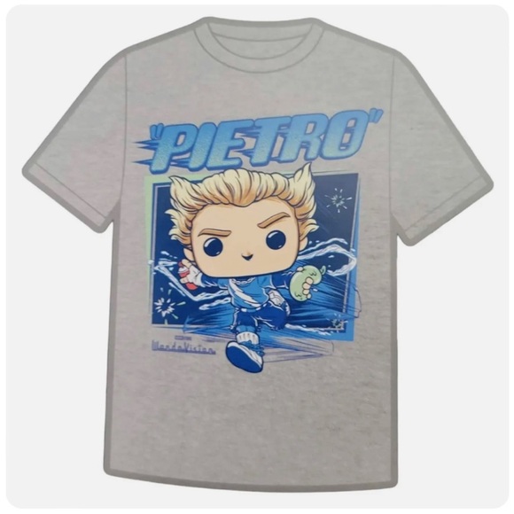 Funko POP! Tees Marvel Wandavision Pietro Maximoff T-Shirt - Picture 2 of 8
